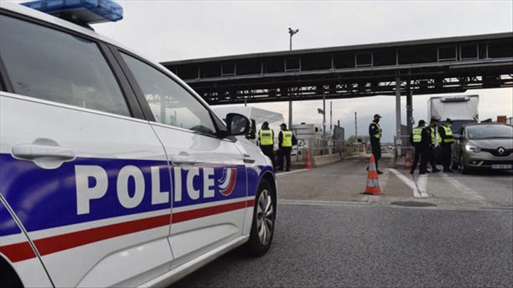 Des agents de la Police Aux Frontires (PAF), dans le sud-ouest de la France, le 13 novembre 2020 hspace=0></a>
<div id=module class=