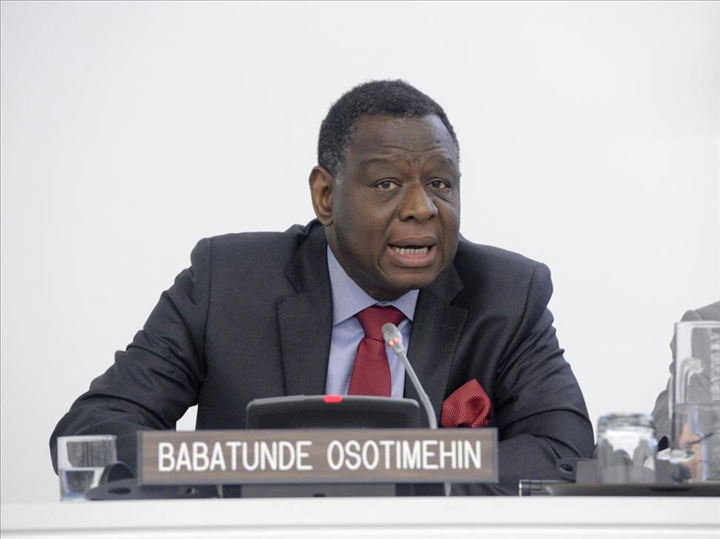 Dr Babatunde Osotimehin Directeur Exécutif De L`unfpa Alibreville Photos