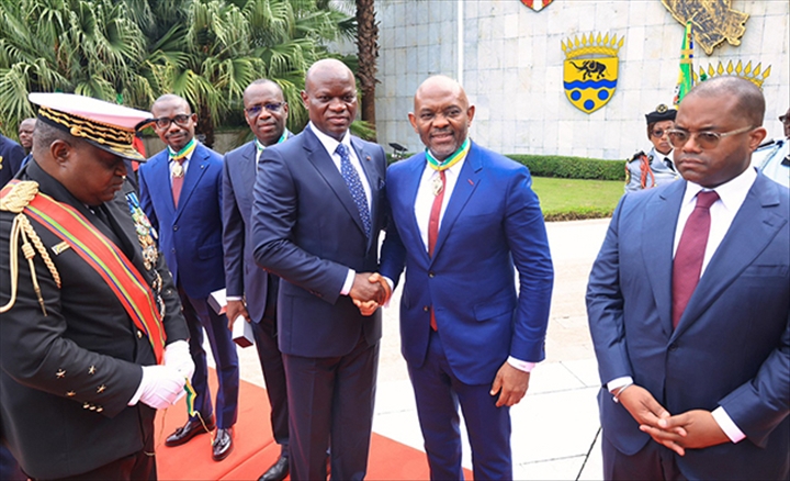 Dette intrieure : Oligui Nguema honore les artisans du redressement pour restaurer la confiance conomique